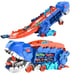 Folding dinosaur Transporter Car Toys competitive game roll to eat