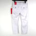 True Religion Optic White Halle Raw-Hem Capri Women's Jeans SZ 26