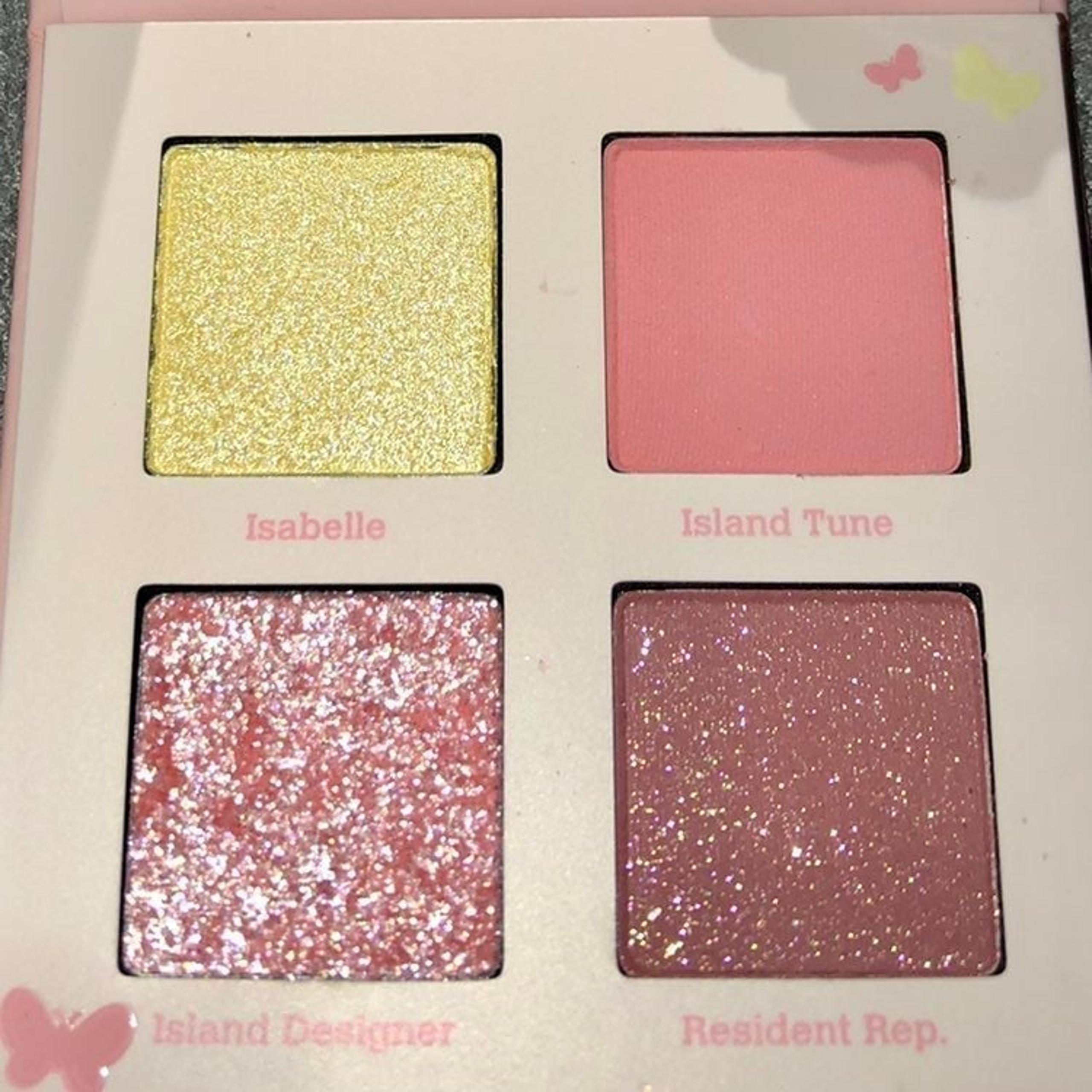 ColourPop Animal Crossing Pink Palette 5 Star Island
