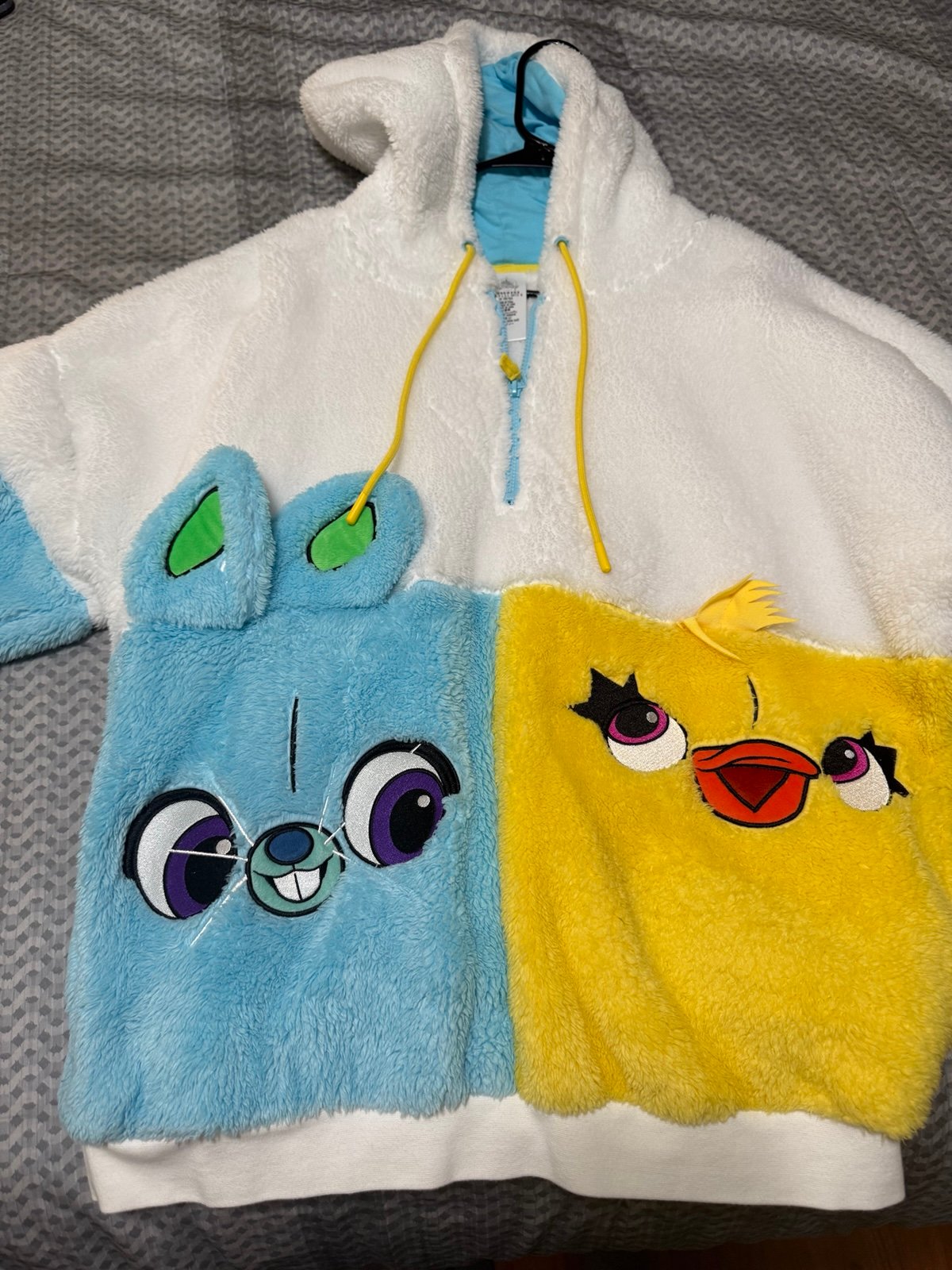 Ducky and Bunny hoodie.