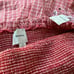 NEW Anthropologie Maeve Smocked Basque-Waist cotton Jumpsuit red XS nwt