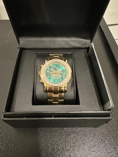Negotiable JBW Green and Gold Women’s Watch