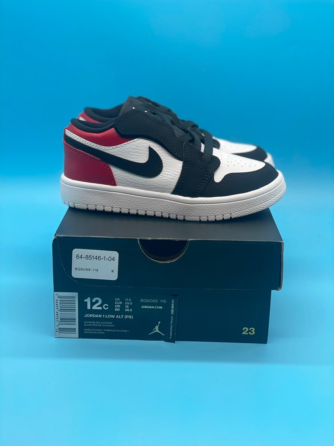 Jordan 1 Low Pre School ALT Sz 12C