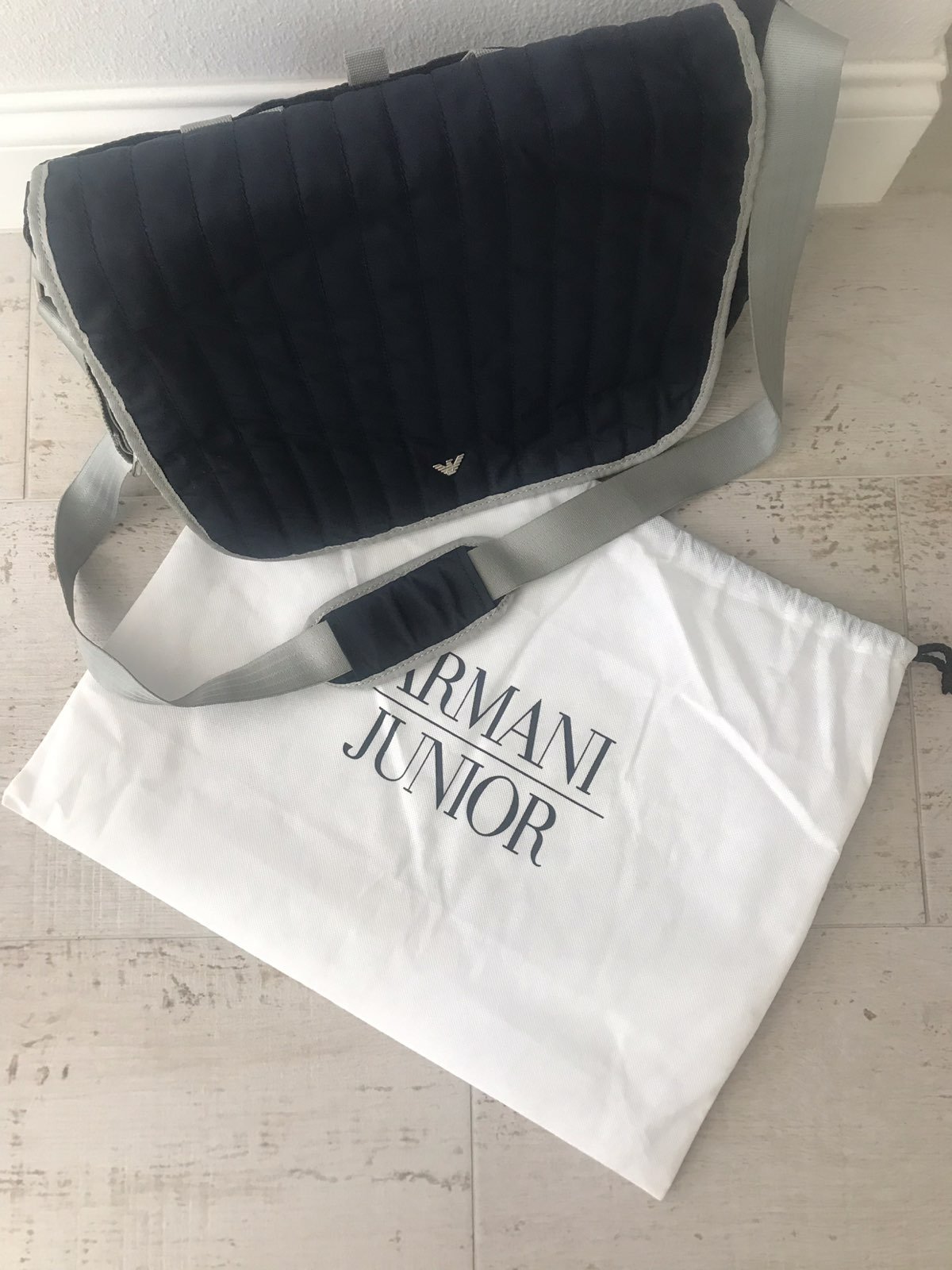 Armani Junior Diaper Bag