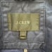 J. CREW Downtown Field Jacket SMALL Navy Blue Military Waxed Cotton Cinch Waist