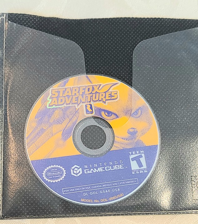 NINTENDO GAMECUBE VIDEO GAME STARFOX ADVENTURES