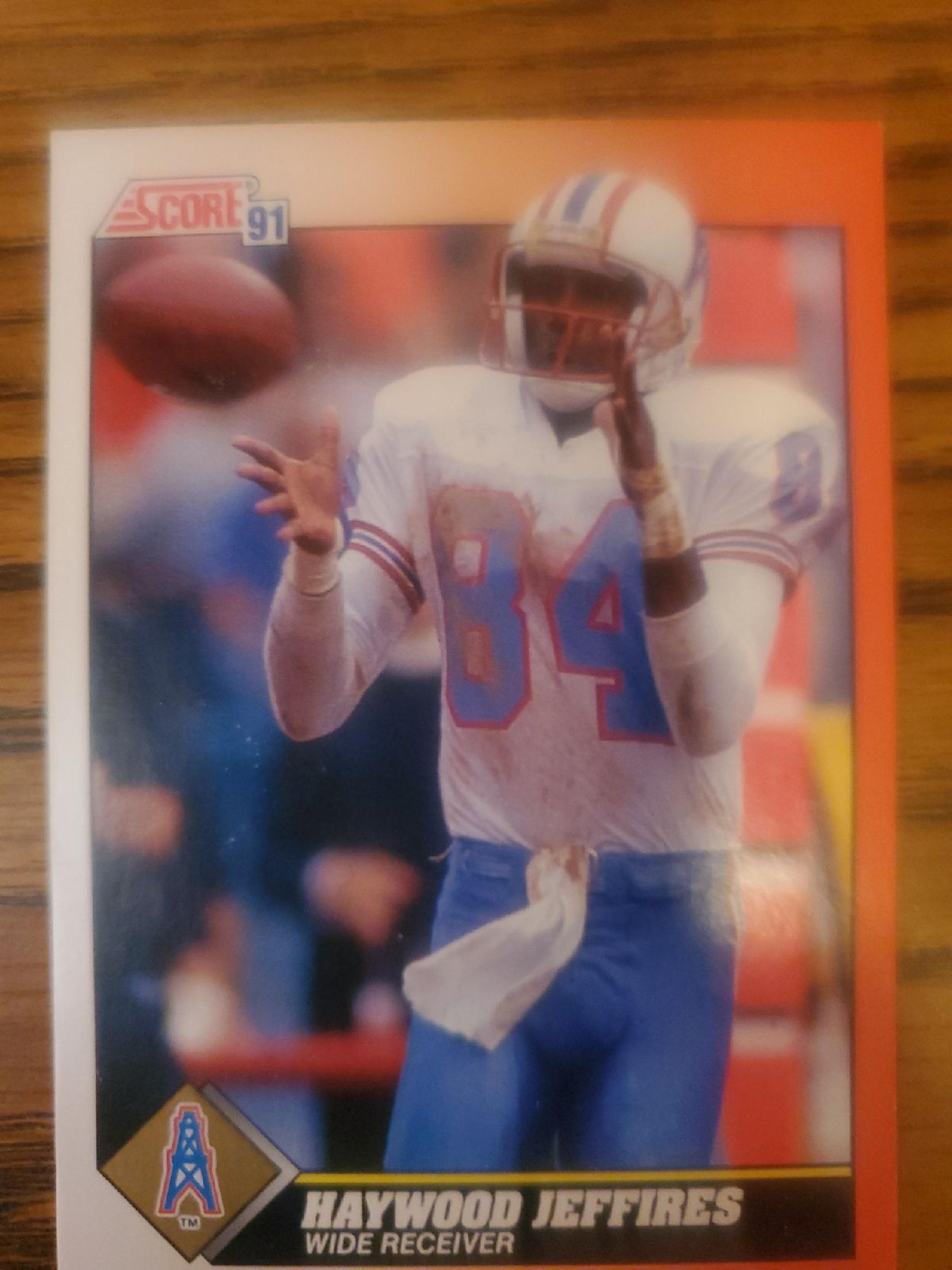 1991 score Haywood Jeffries houston oile