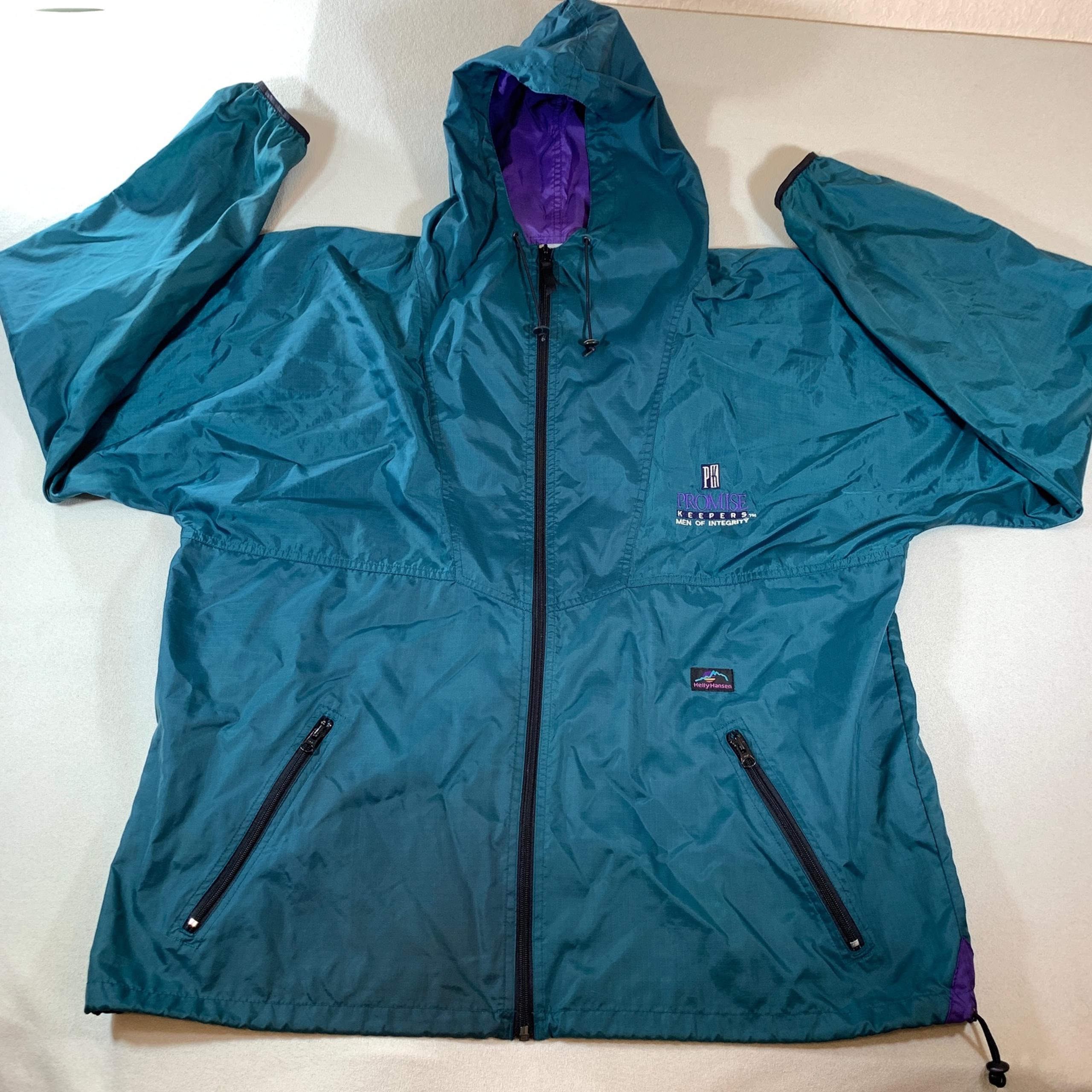 Vintage Helly Hansen zip up windbreaker jacket 2XL
