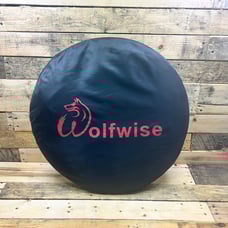 WolfWise Portable Pop Up Privacy Shower Tent Changing Room for Camping Red/Black