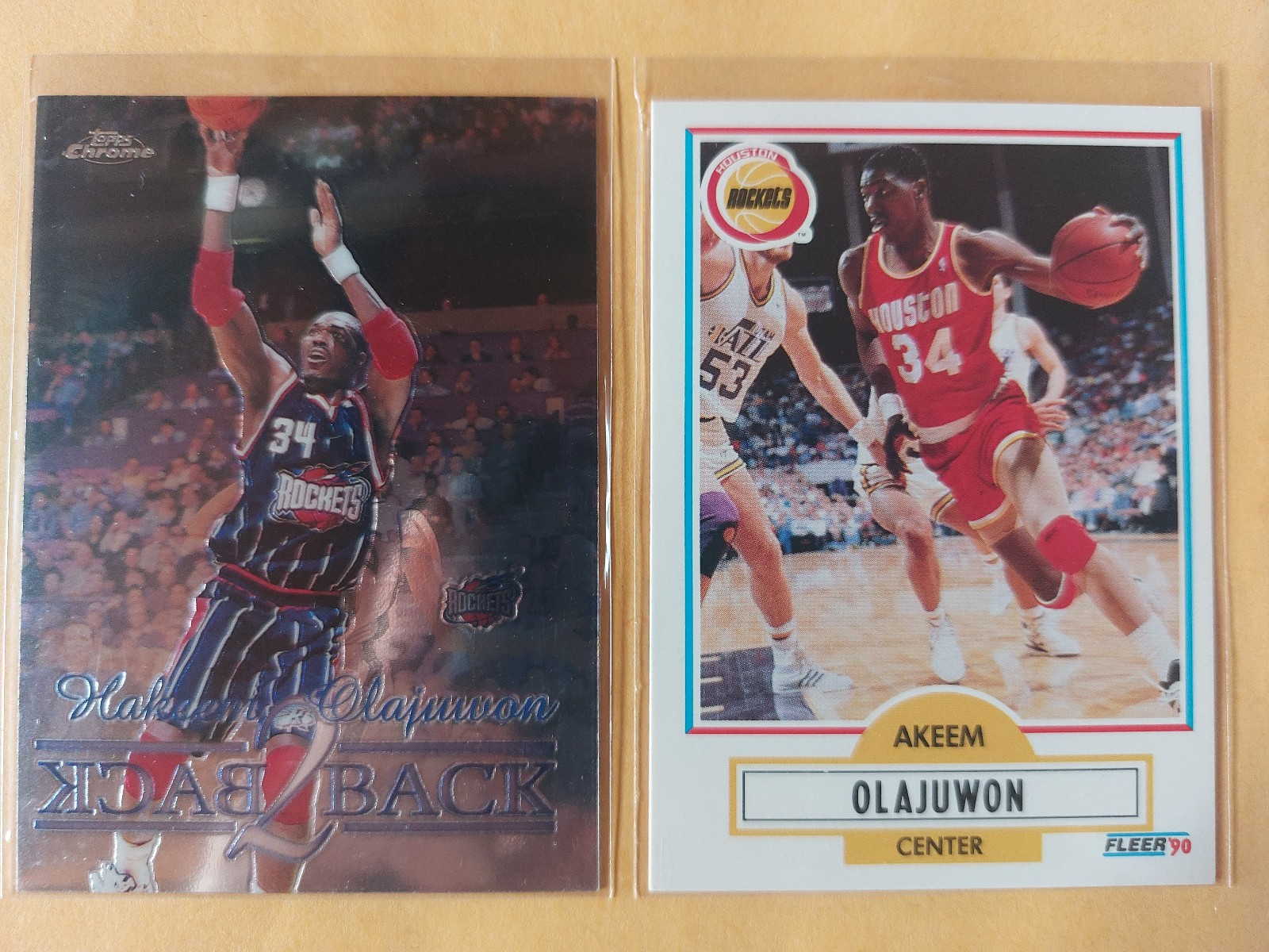 Topps Hakeem Olajuwon Sports Trading Cards | Mercari