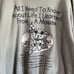Vintage All I Need To Know About Life Mickey Mouse Disney Crewneck Sweatshirt XL