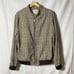 Zara Men’s Plaid Bomber Jacket Houndstooth Checkered Full Zip Up Sz L Excellent