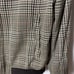 Zara Men’s Plaid Bomber Jacket Houndstooth Checkered Full Zip Up Sz L Excellent