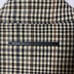 Zara Men’s Plaid Bomber Jacket Houndstooth Checkered Full Zip Up Sz L Excellent