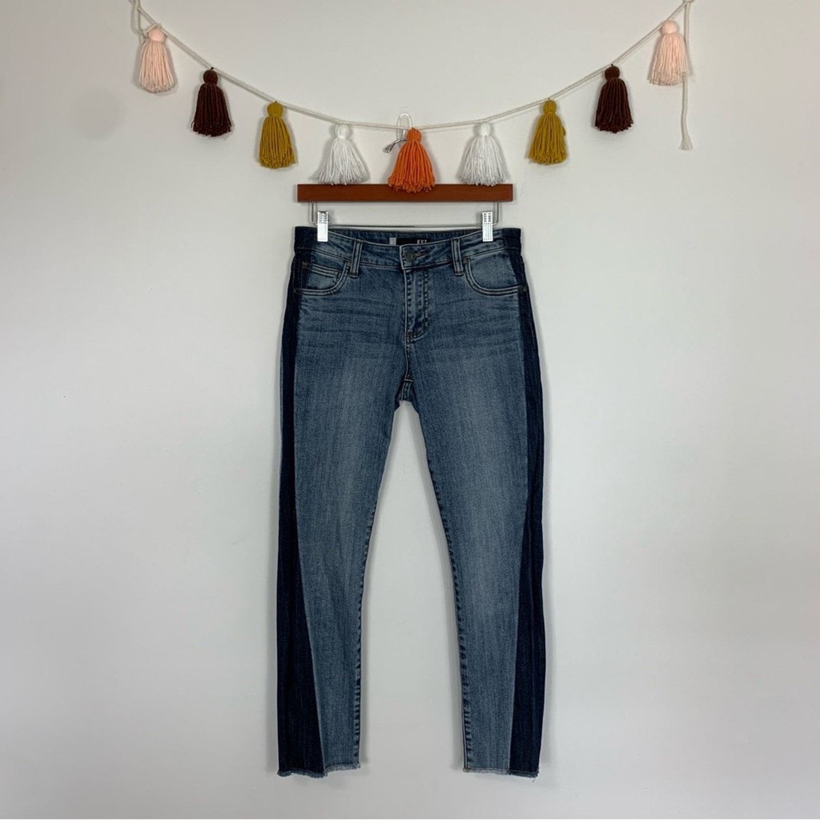 Kut from the Kloth Reese Ankle Straight Leg Jeans 2