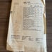 Vogue Wraparound Kimono Style Dressing Gown 1950s Pattern - Bust 34-36” CUT