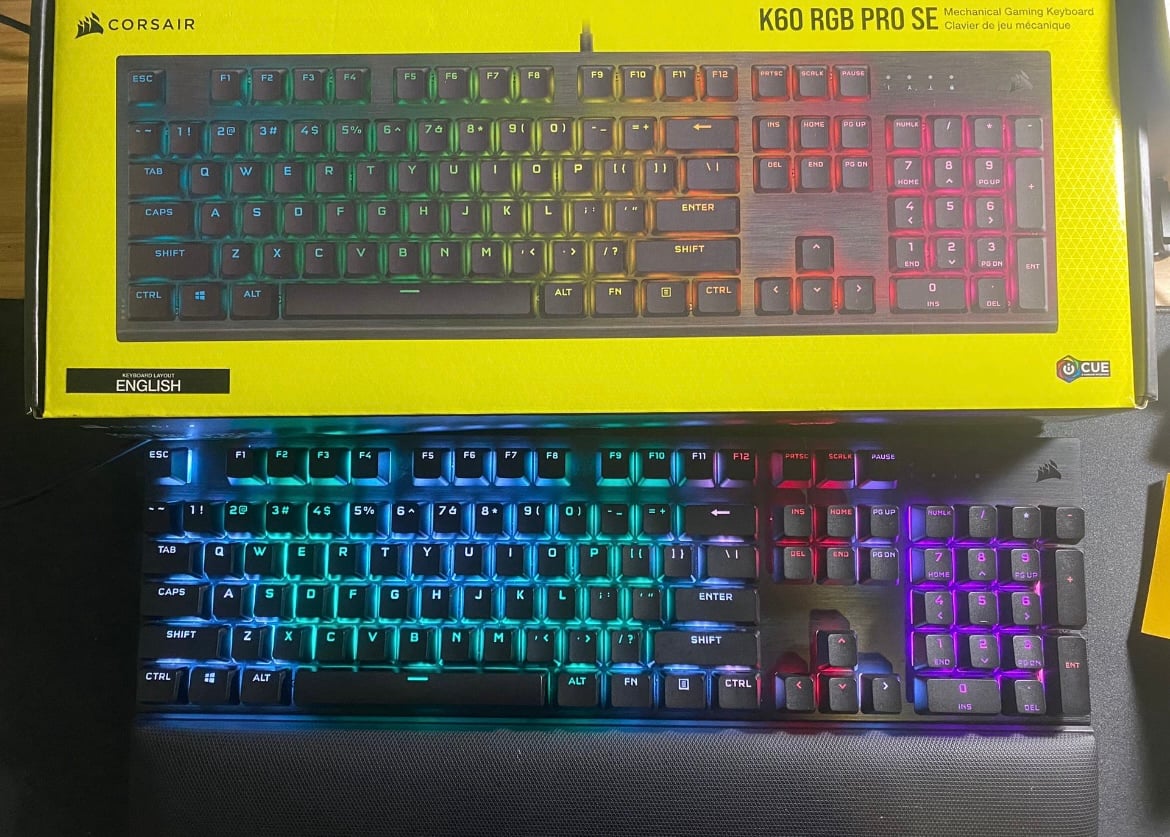 Corsair Mechanical Keyboard + Mouse (Combo)