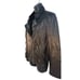 BCBG MAXAZRIA womens L lambs leather biker moto riding jacket black