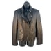 BCBG MAXAZRIA womens L lambs leather biker moto riding jacket black