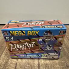 2021 Panini Prestige NFL Football Mega Box Exclusive Hyper Parallel