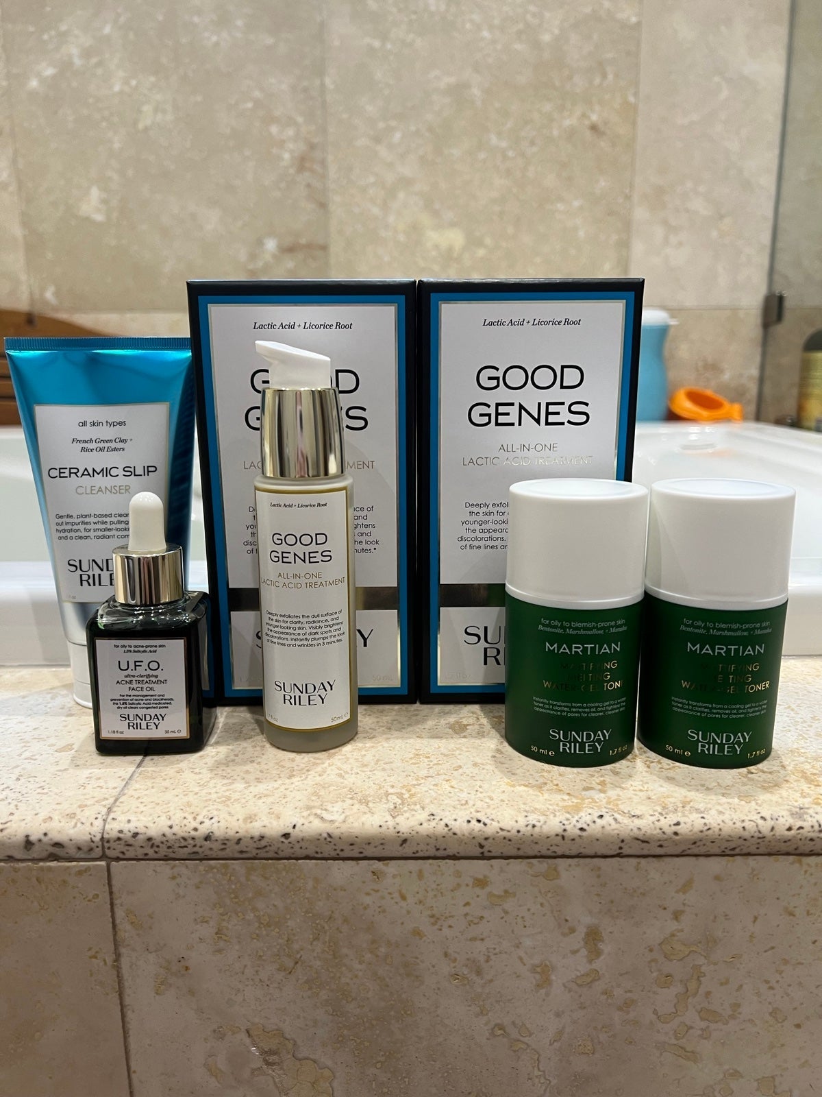 Sunday Riley Acne Bundle: Good Genes, UFO, Martian