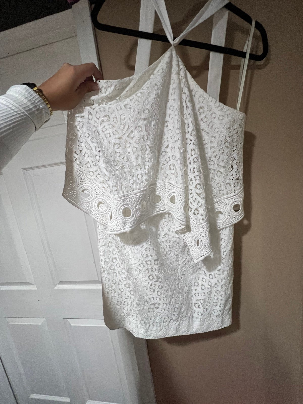 Lilly Pulitzer high neck white dress