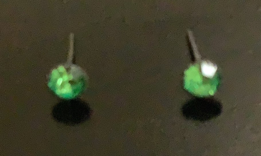 Emerald earrings
