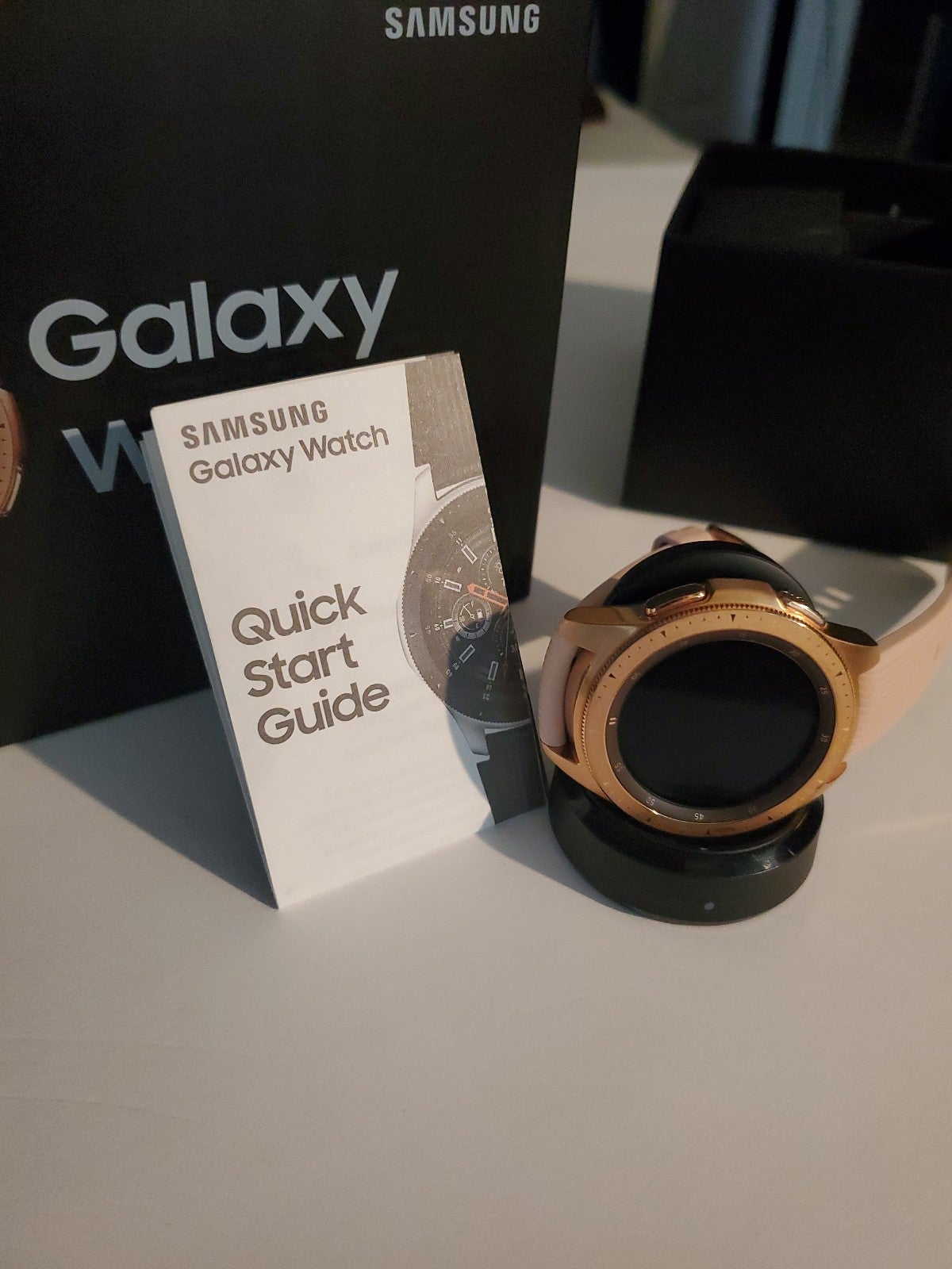 Samsung Galaxy Watch Smartwatch 42mm shops LTE in Rose Gold
