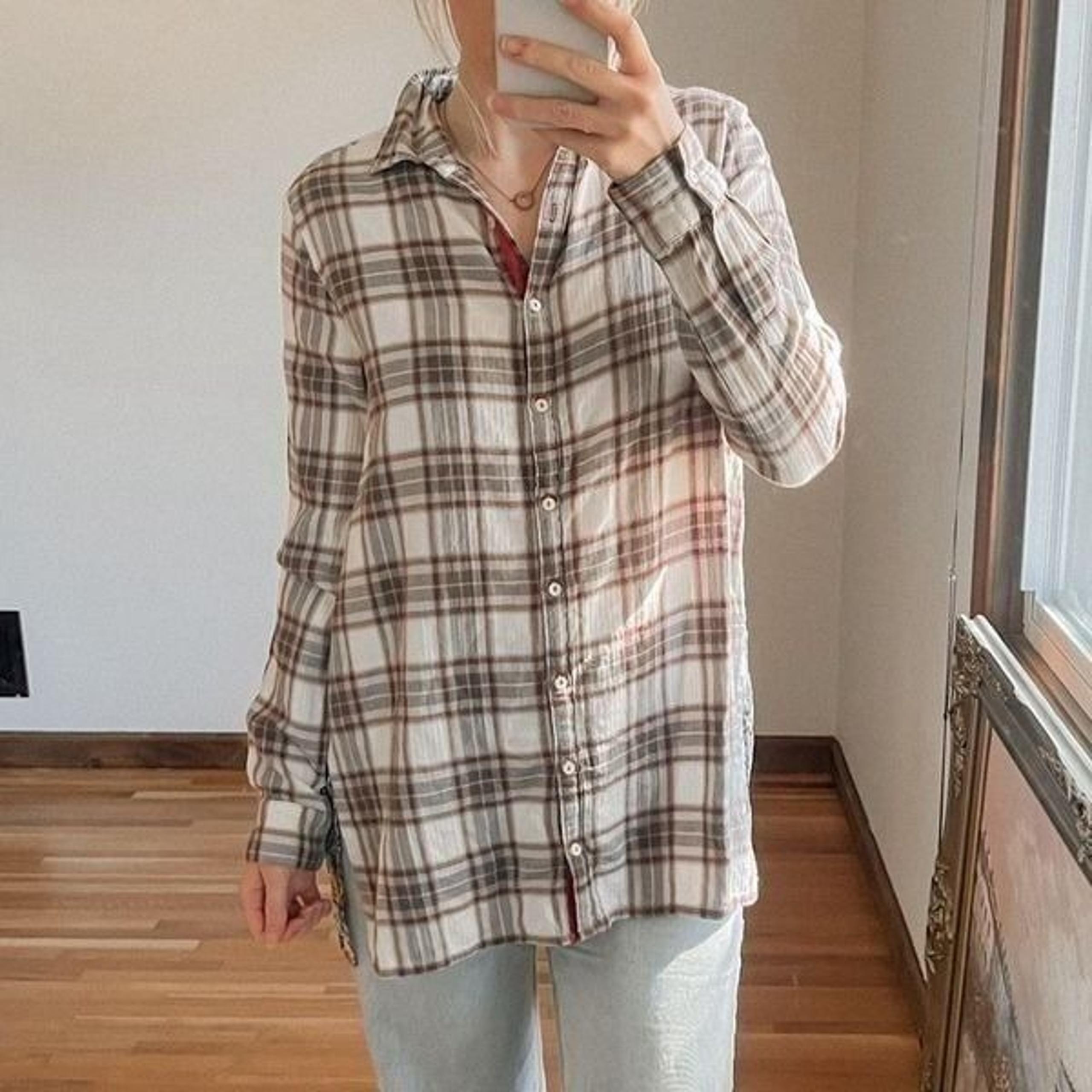 Johnny Was Anderson Plaid Button Down Size XS