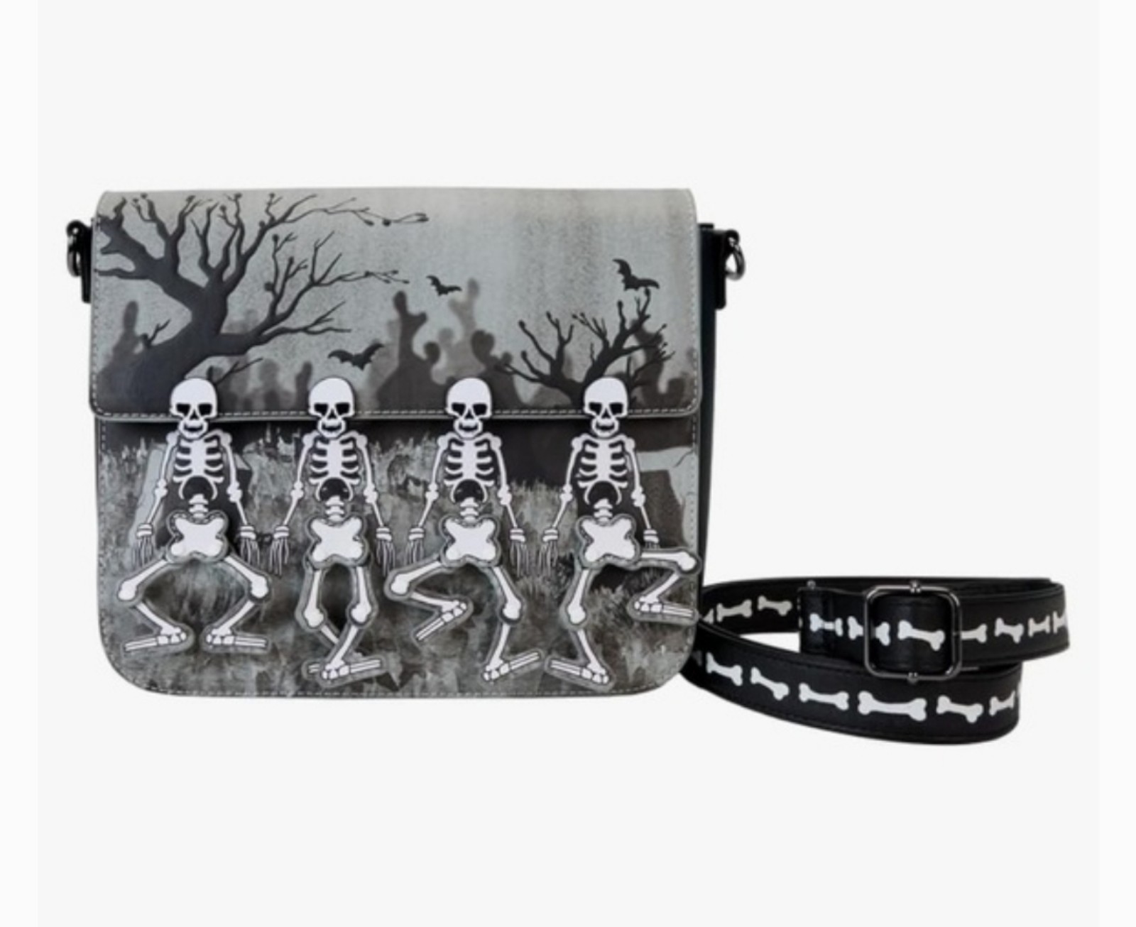 Skeleton Dance Loungefly Crossbody
