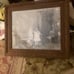 Large Victorian print in a Victorian frame