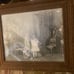 Large Victorian print in a Victorian frame