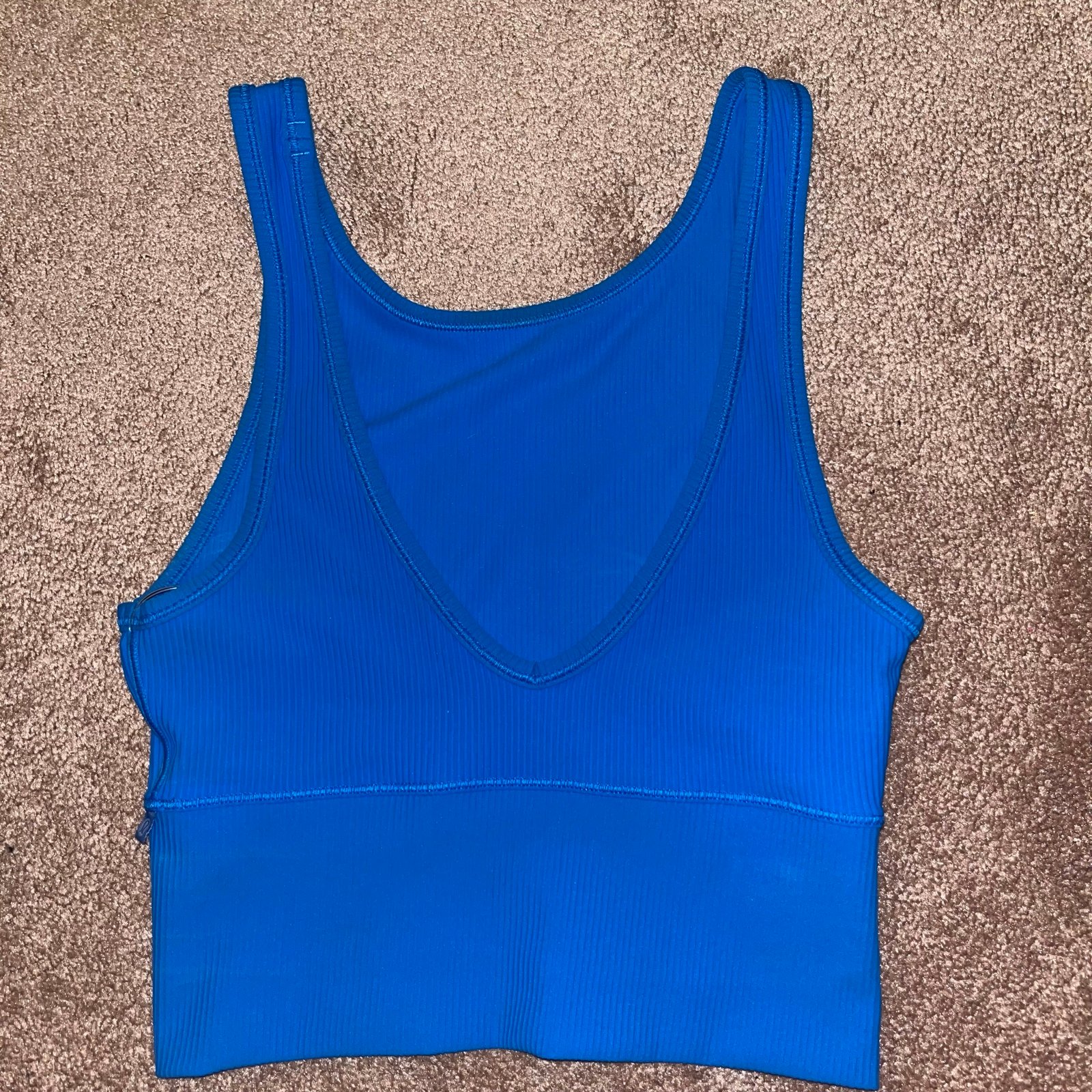 Lululemon Power Pivot Ribbed Tank Top Poolside 2