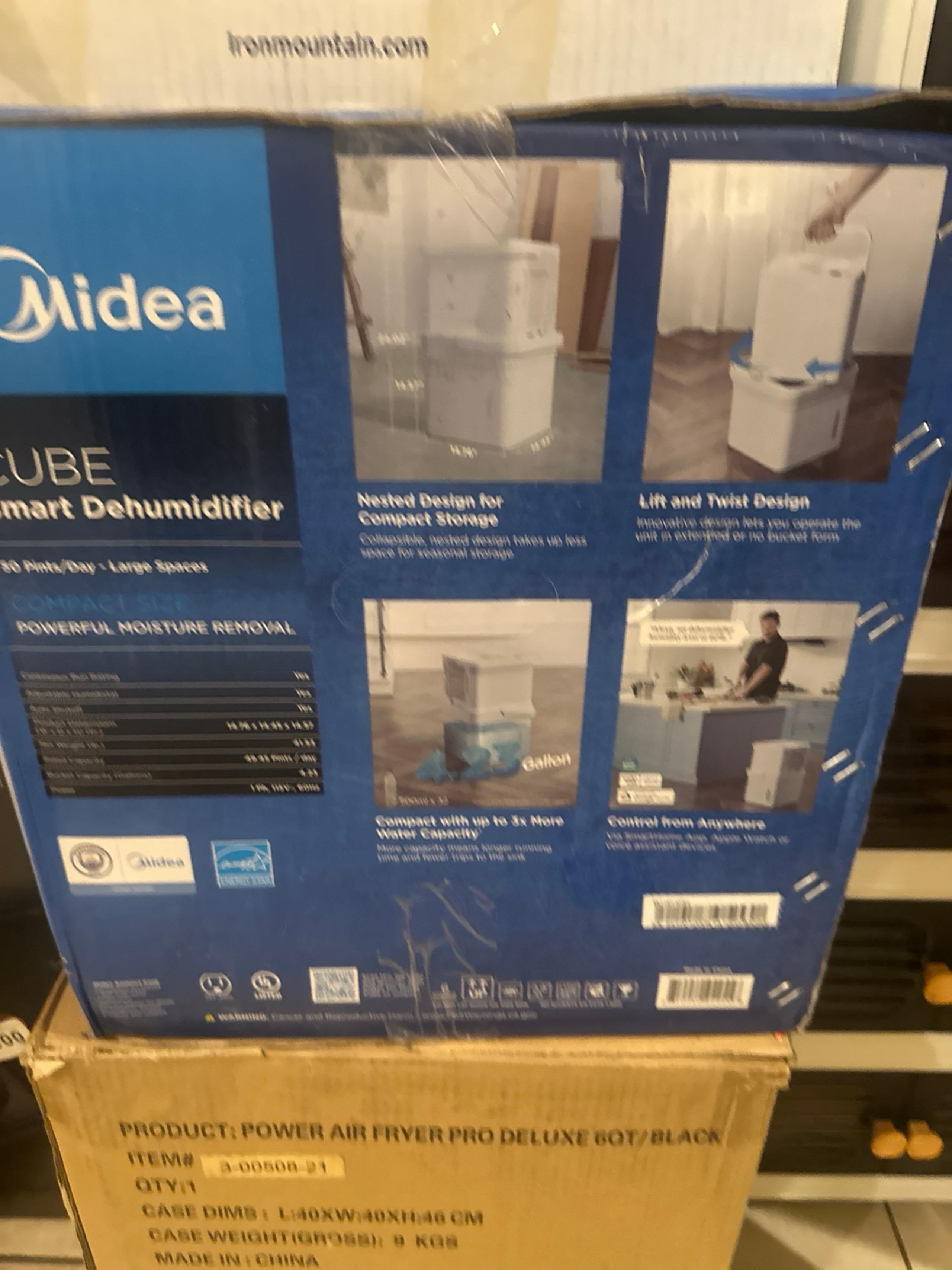 Midea cube smart dehumidifier brand new