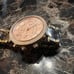 Michael Kors Ladies Tortoise Shell Watch with Rosegold and Bling (Needs Battery)