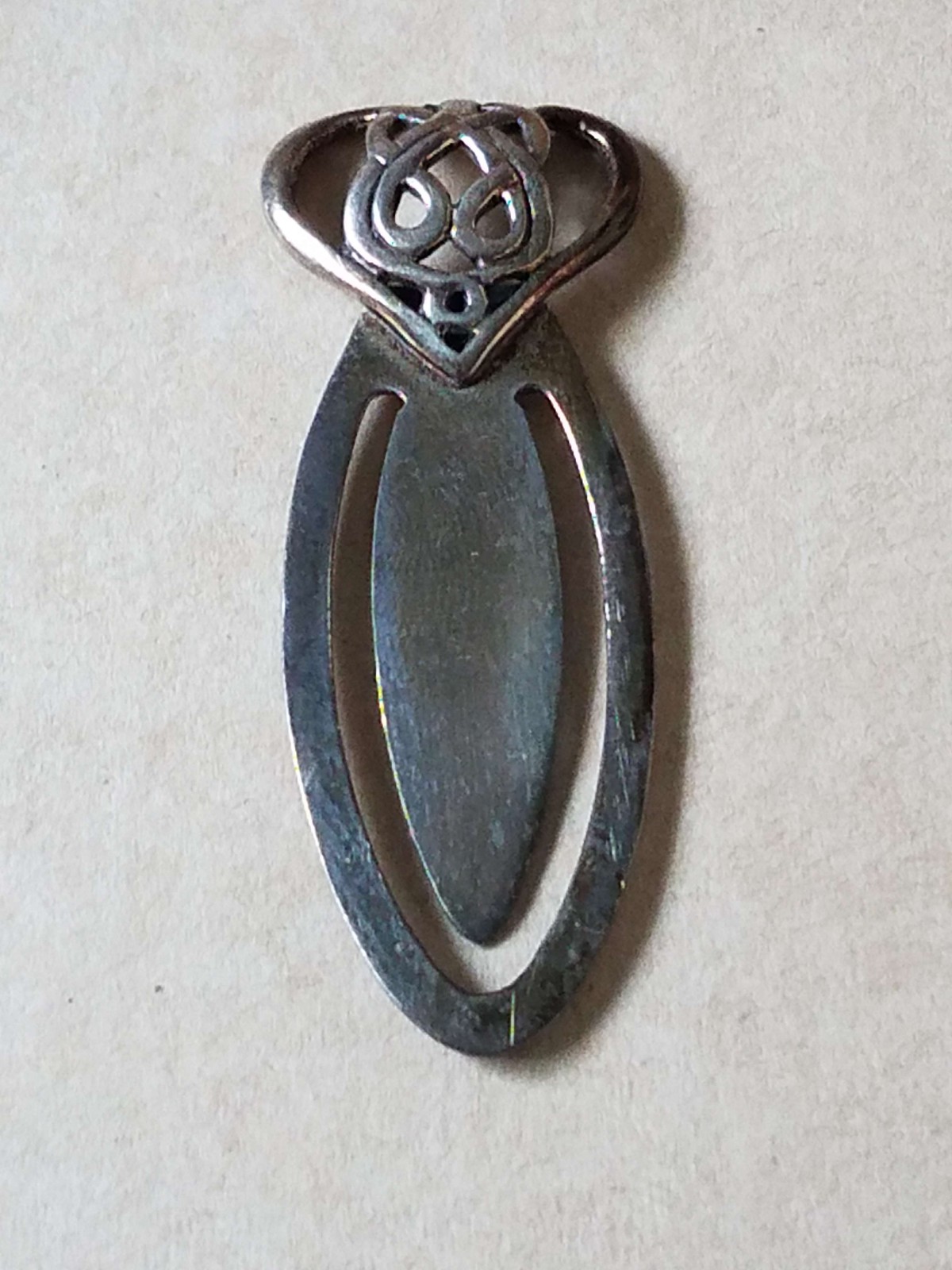 Sterling Silver hair clip or bookmark