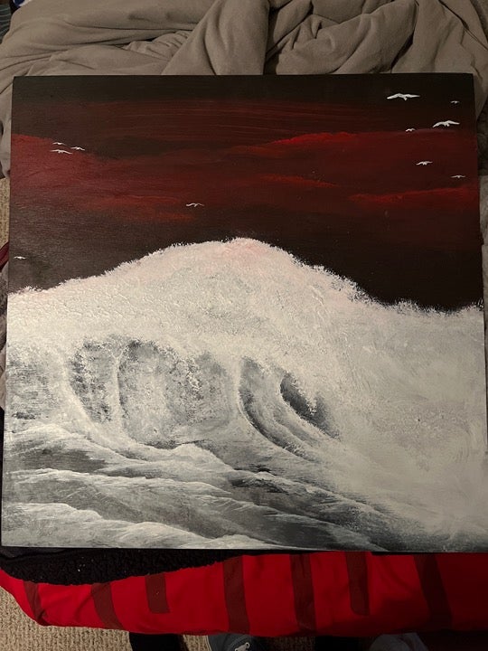 Acrylic painting