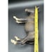 Vintage 1960’s Breyer Vintage Plastic Donkey With Brown Tan Grey Paint -TO6