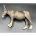 Vintage 1960’s Breyer Vintage Plastic Donkey With Brown Tan Grey Paint -TO6