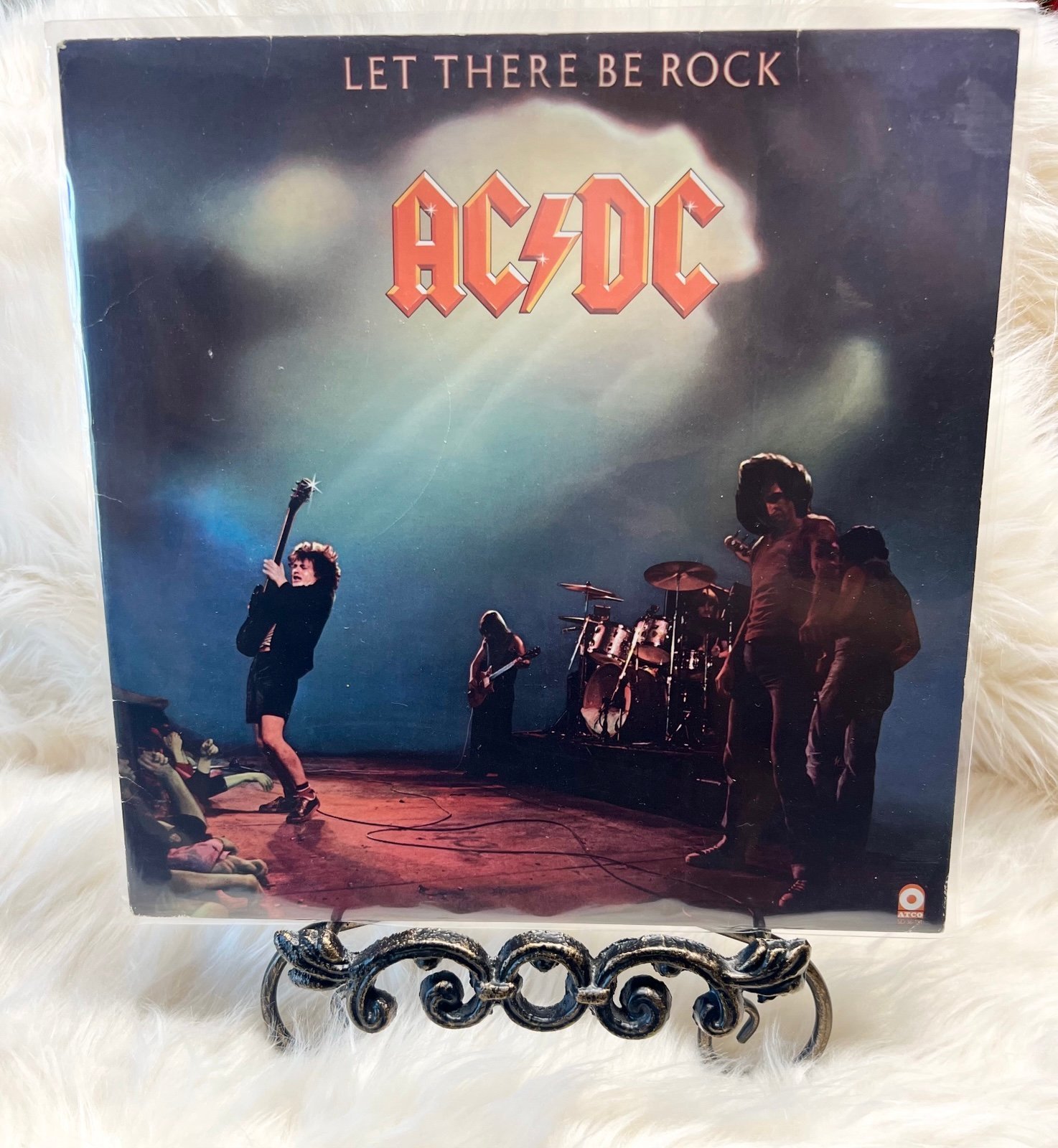 Vintage 1977 U.S. ATCO Pressing AC/DC “Let There Be Rock” Vinyl
