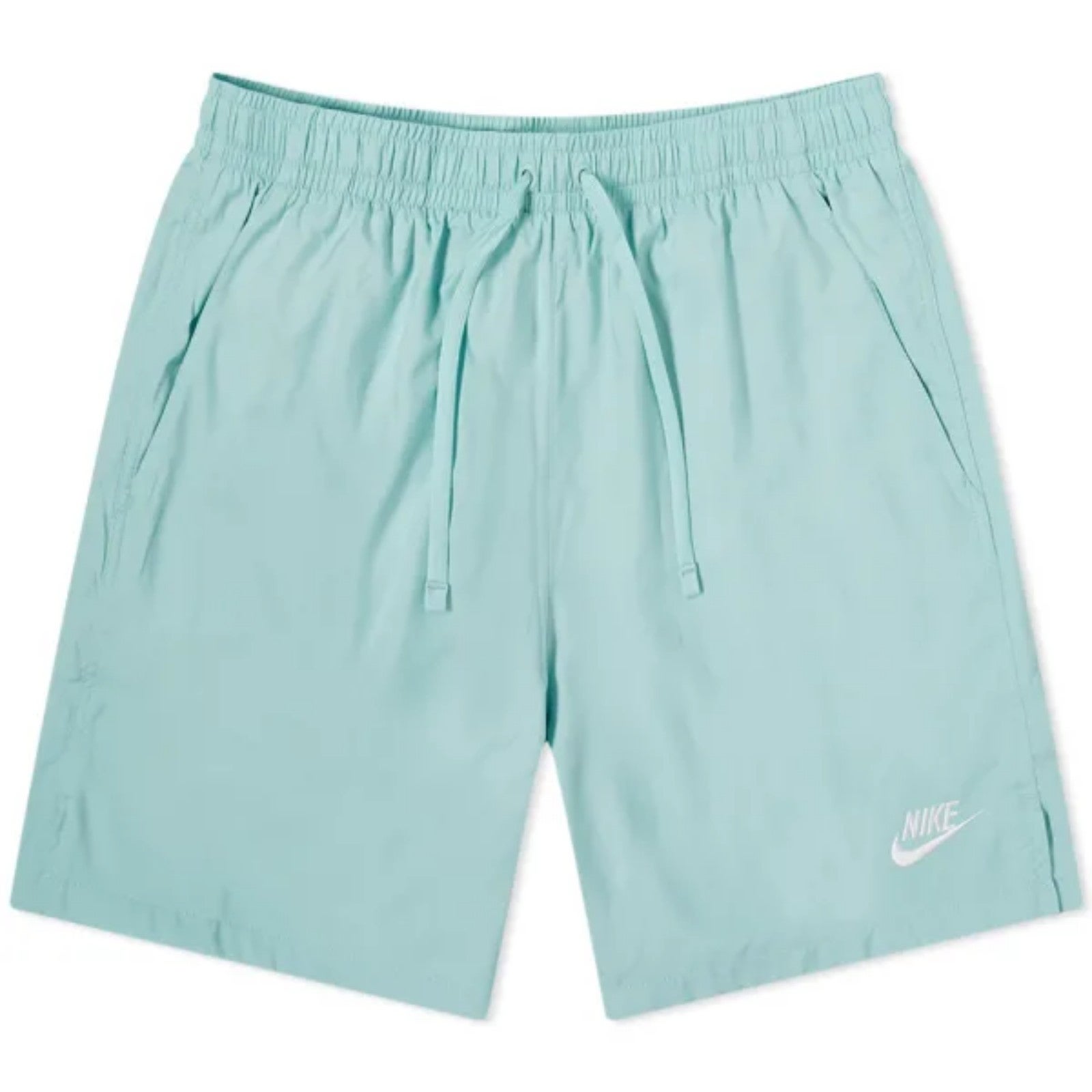 Nike Sportswear Woven Flow Shorts Embroidered Logo Mint Blue Mens XXL