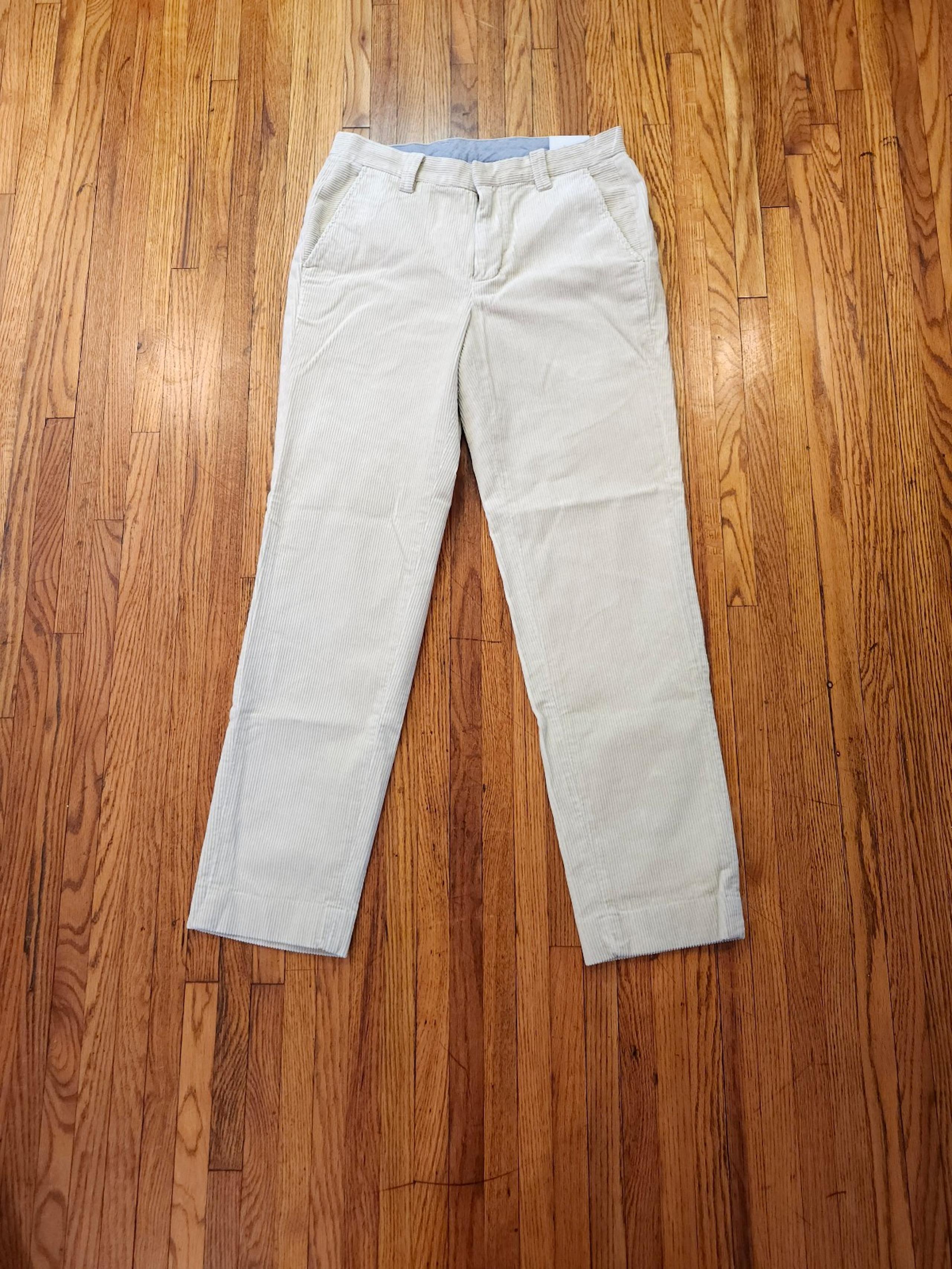 Brooks Brothers Men's corduroy Pants Size 32 × 32 Clark Fit NEW
