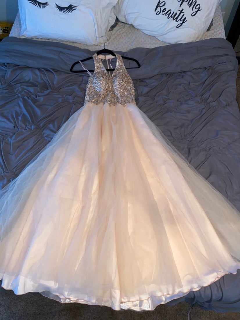 Pink prom dress