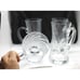 Polish Optic Glass 7 Beer Steins set of 4 NEW