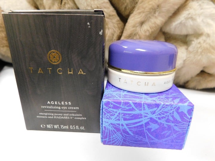 Tatcha Ageless Revitalizing Eye Cream, .5 oz, MSRP 144, NEW IN OPEN BOX