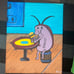 Acrylic painting
