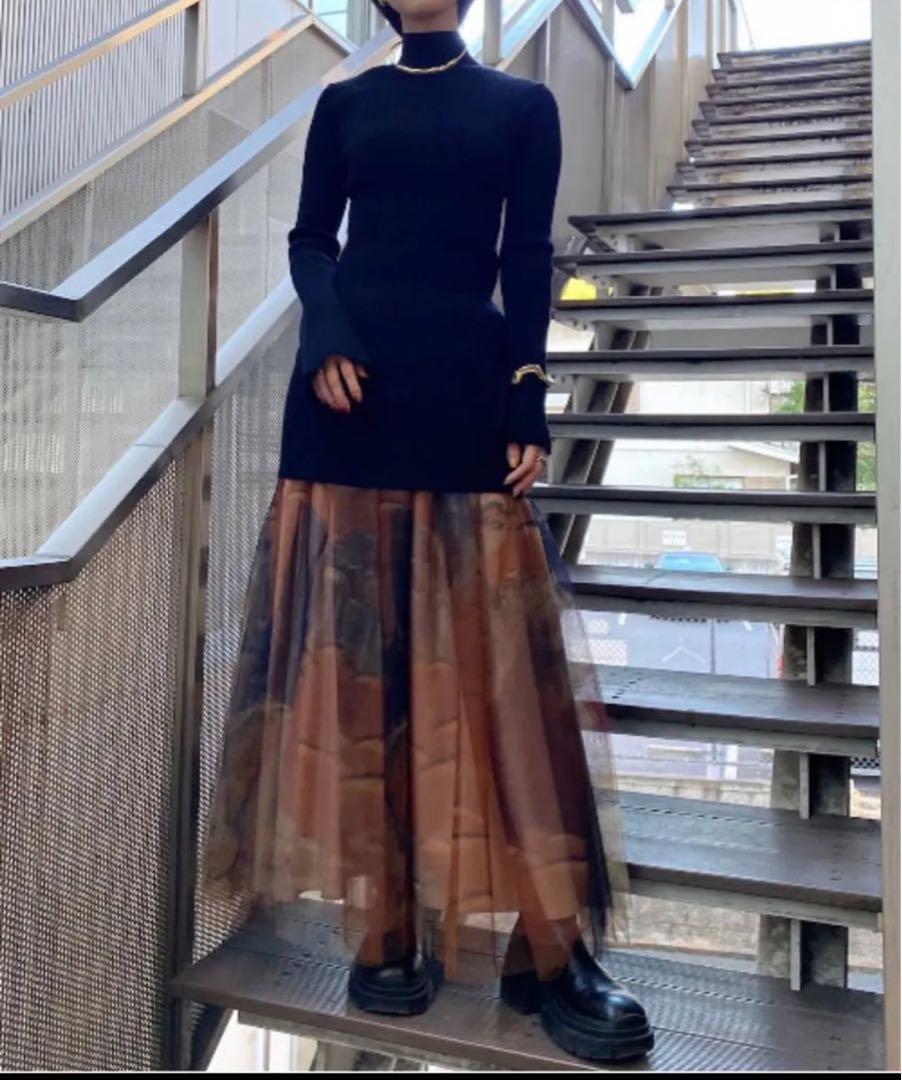珍しい GYPSUM UND Ameri ART SKIRT TULLE スカート