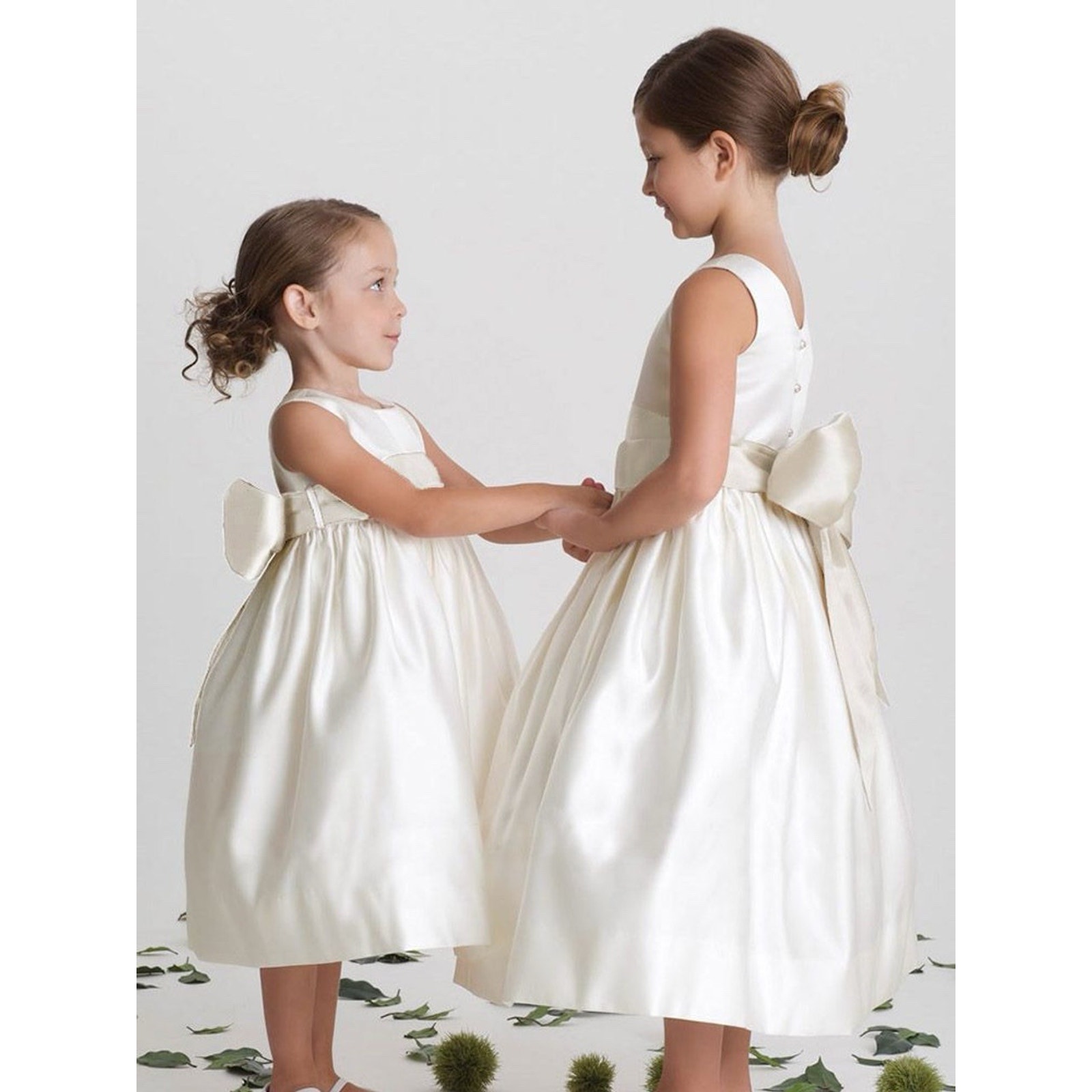Us Angel First Communion Party Special Occasion Flower Girl Dress Ivory SIze 12