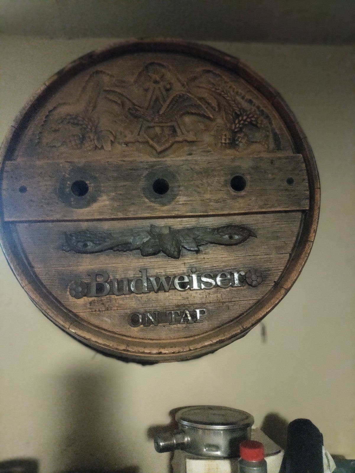 Budweiser barrel