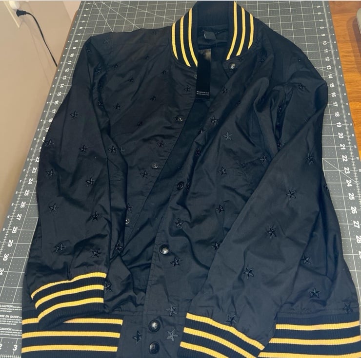 Black Scale track jacket with tags
